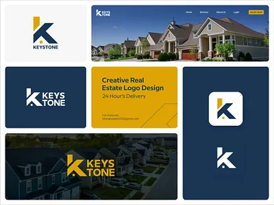 KEYSTONE Logo Design | Real Estate Logo Presentation branding corporate logo creative logo design graphic design home logo house logo inspiration k logo keystone kt logo letter logo logo logo design minimal logo modern logo real estate real estate logo top logo trendy logo
