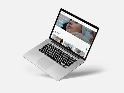 Aesthetic Clinic Website Concept aesthetic clinic concept design figma homepage mockup redesign ui ux web webdesign website