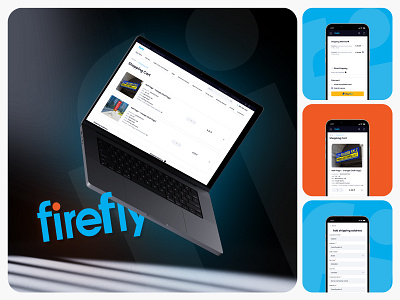 E-commerce Website | Firefly figma landing page responsive design site ui ui ux ui ux design user experience user interface user pesona ux web web site