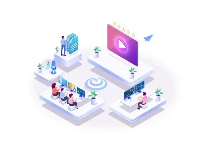 Process! 2d 5 stars animator art direction artist branding graphic hr illustration illustrator isometric motion design motion graphics process production sb screening target vector video