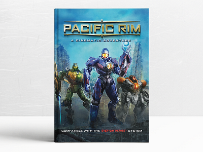 Layout Pacific Rim TTRPG sourcebook book games graphic design layout typography