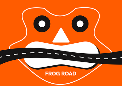 Crafting Frog Road 3d animation brand branding graphic design illustration logo motion motion graphics ui ui kit vector