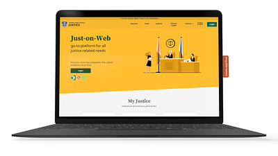 Justice.be | Brand Concept - Design 1 branding concept design design illustration mockup ui ux website