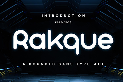 Raque - A Rounded Sans Typeface font