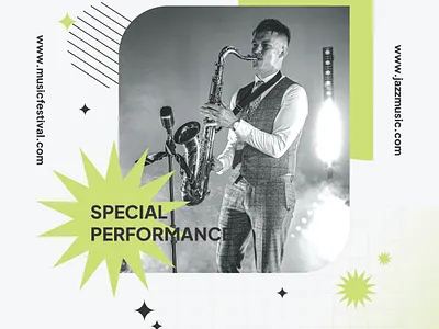 Jazz Music Flyer flyer graphic design