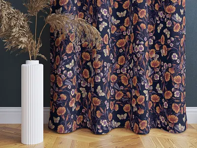 MOTHS - seamless patterns bedding butterfly curtain dark design ditsy drawing floral flowers gothic graphic design home decor illustration moths pattern design seamless pattern surface design textile design vintage wildflowers