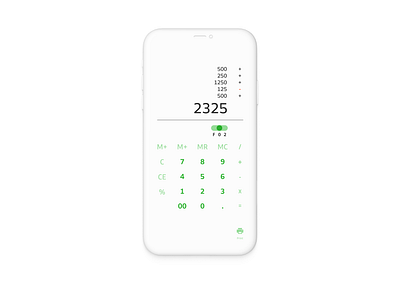 Daily UI Challenge (4/100): Calculator android calculator daily ui challenge dieter rams iphone mobile design ui ui challenge ux design