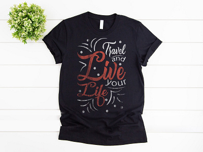 Typography T-shirt Design positive