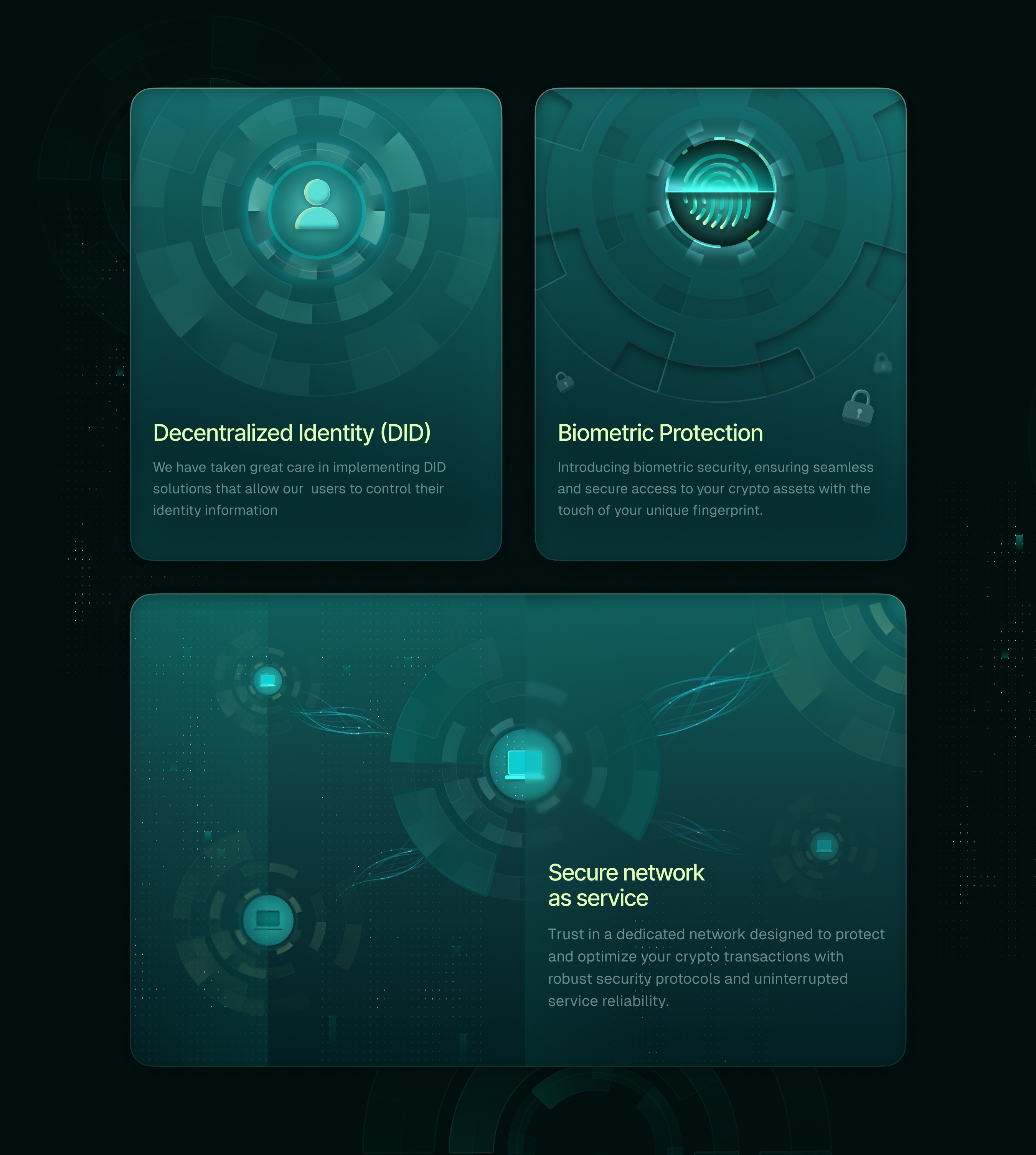 Bento cards bento bentogrids cards dark darkmode glassmorphism graphic design green illustration mintgreen ui