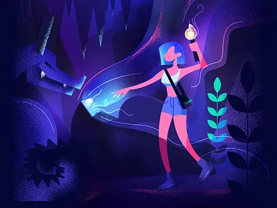 Mythrill Illustrations adventure castle character explore fantasy flat genres illustration mobile app refer a friend serialized storytelling ui