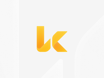 Letter K Logo Design brand brand identity branding design gradient gradient logo gradient yellow graphic design identity initial initial k k logo lettermark logo logo design minimalist logo modern logo monogram visual itentity yellow logo