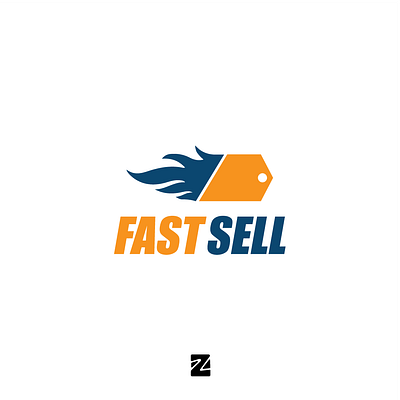 Fast Sell Logo branding design fast fast logo fast sell logo graphic design label logo logos logotype sales sales label sell sell logo simple logo