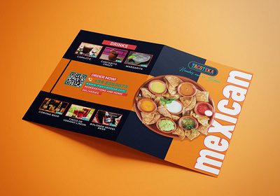 Restaurant Menu Design branding graphic design menu menu design mexican food restaurant tacos