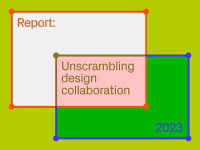 Unscrambling design collaboration animation design graphic design illustration infographics readymag survey web