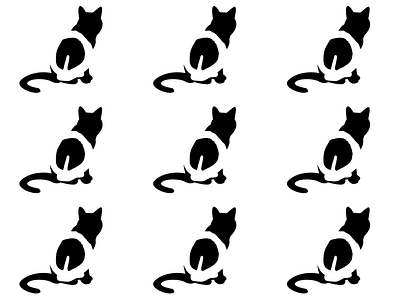 Cats O logo branding graphic design logo ui vector