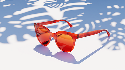 Sunglasses Render 3d animation blender branding design graphic design illustration motion graphics