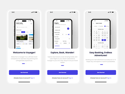 Onboarding Screens clean daily ui dailyui login login flow minimal mobile app mobille onboarding modern onboard onboarding onboarding illustation onboarding screen onboarding screens onboarding ui register register flow step by step walk through walkthrough