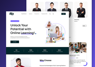 E-learning Online Course Education design designmarketplace featurespricing managementsaas pagesaassales pricingpricing product productbusiness ui website websitesaas
