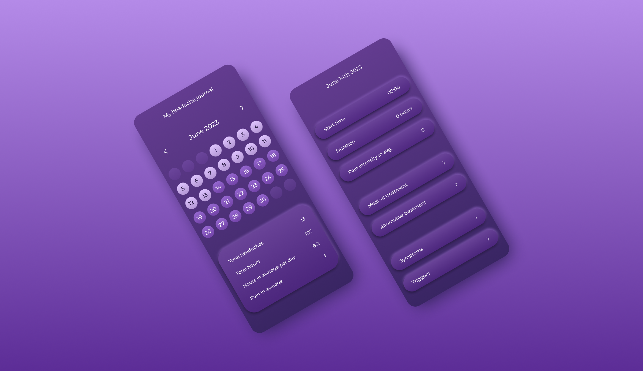 headache-diary-concept-by-betina-svendsen-on-dribbble