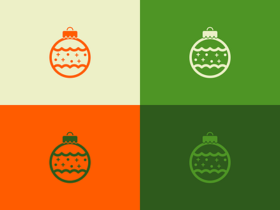Ordinary Ornament christmas color palette design flat graphic design holidays illustration minimal ornament sketch snow