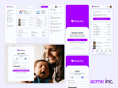 Acme - Interface design health ui ui design uidesign user interface