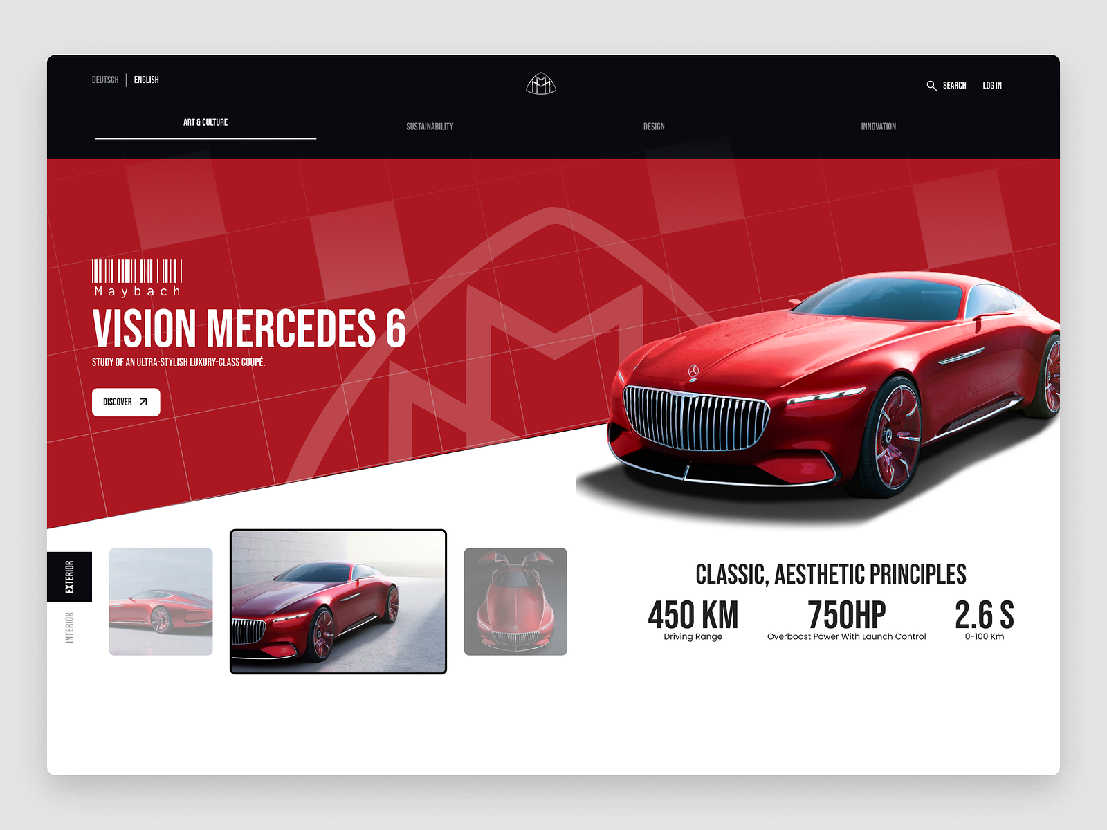 Luxury Car Web Design by Tsotne Peradze on Dribbble