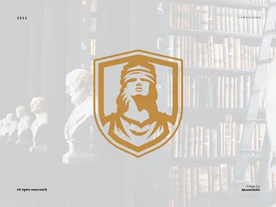 Luxury Legal Logo abstract attorney attorney law attorney law logo branding graphic design law law logo lawyer legal legal logo logo luxury modern shield