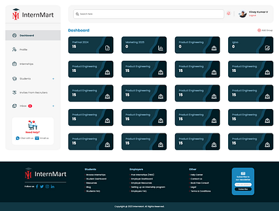 Student Database Mockups and prototypes