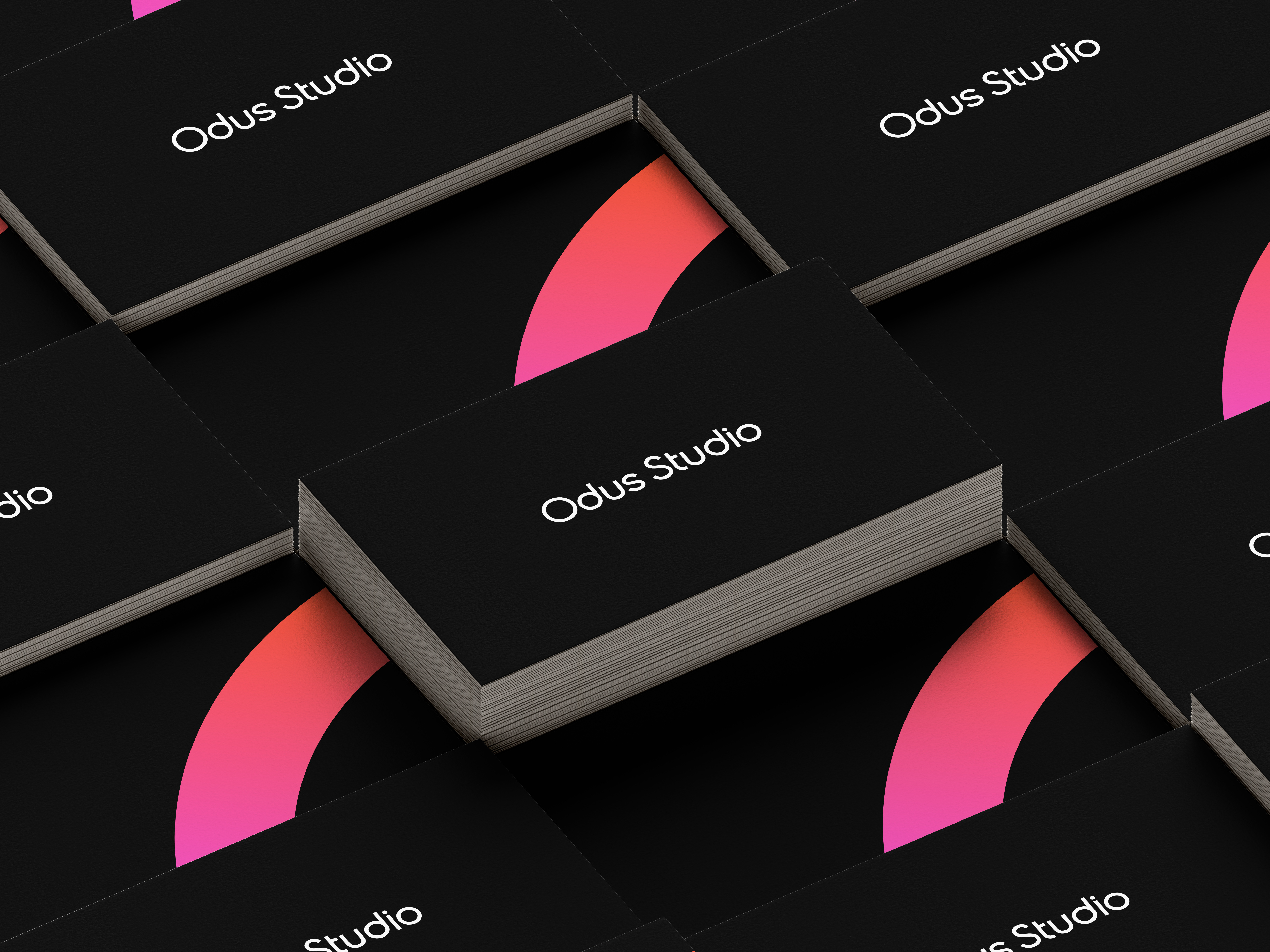 Logo Design and Branding-Odus Studio 3d animation banner black logo branding brochure flyer gradient logo graphic design logo motion graphics o logo orange logo packaging pink social media studio logo ui uiux logo web design