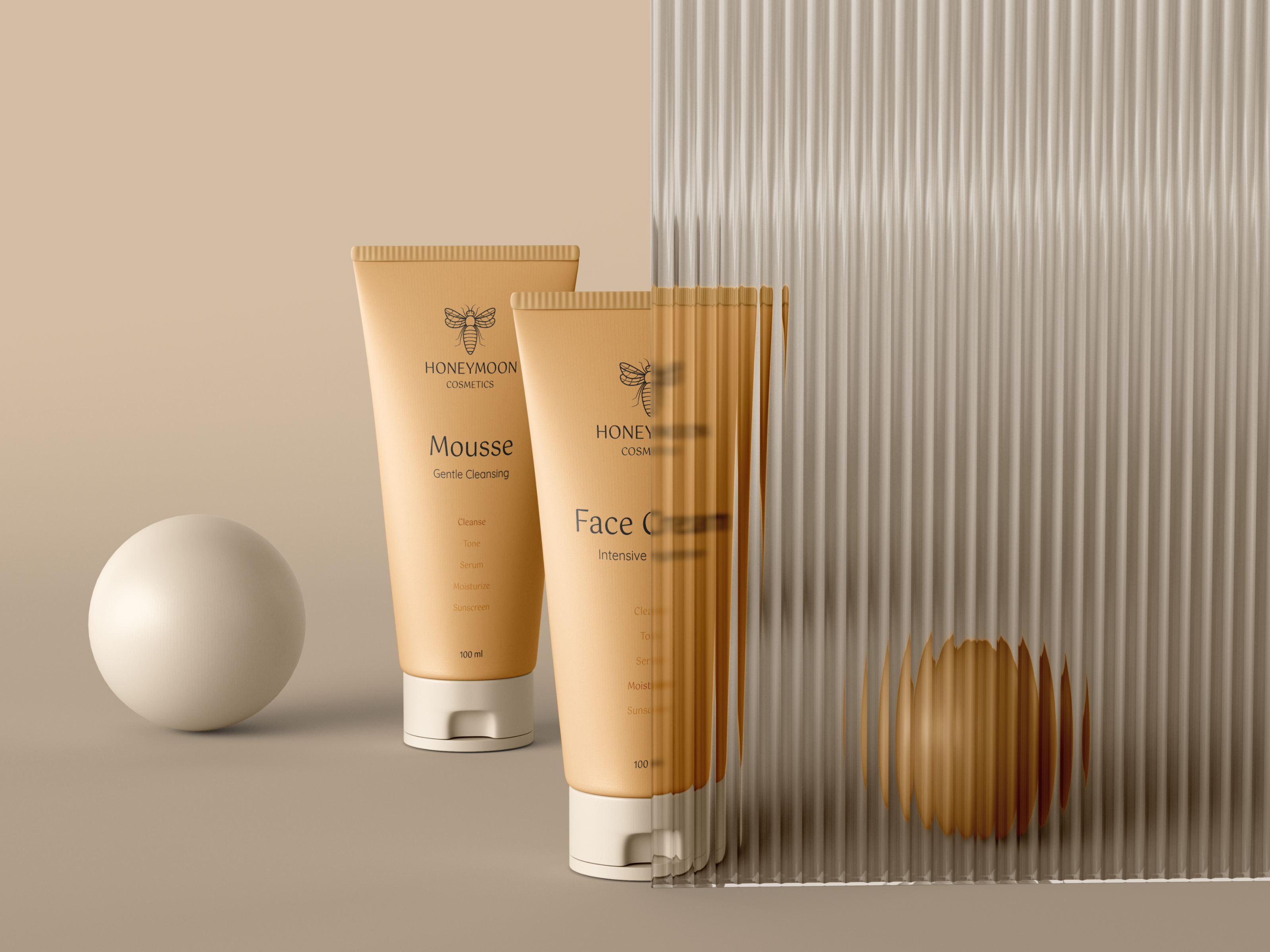 Package design | Logo Design for Honeymoon adobe illustrator branding cosmetics branding design graphic design logo packaging