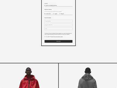 Bottega — Website Redesign Concept (Payment) app branding clean concept design ecommerce fashion figma graphic design illustration minimal mobile payment redesign responsive ui ux website
