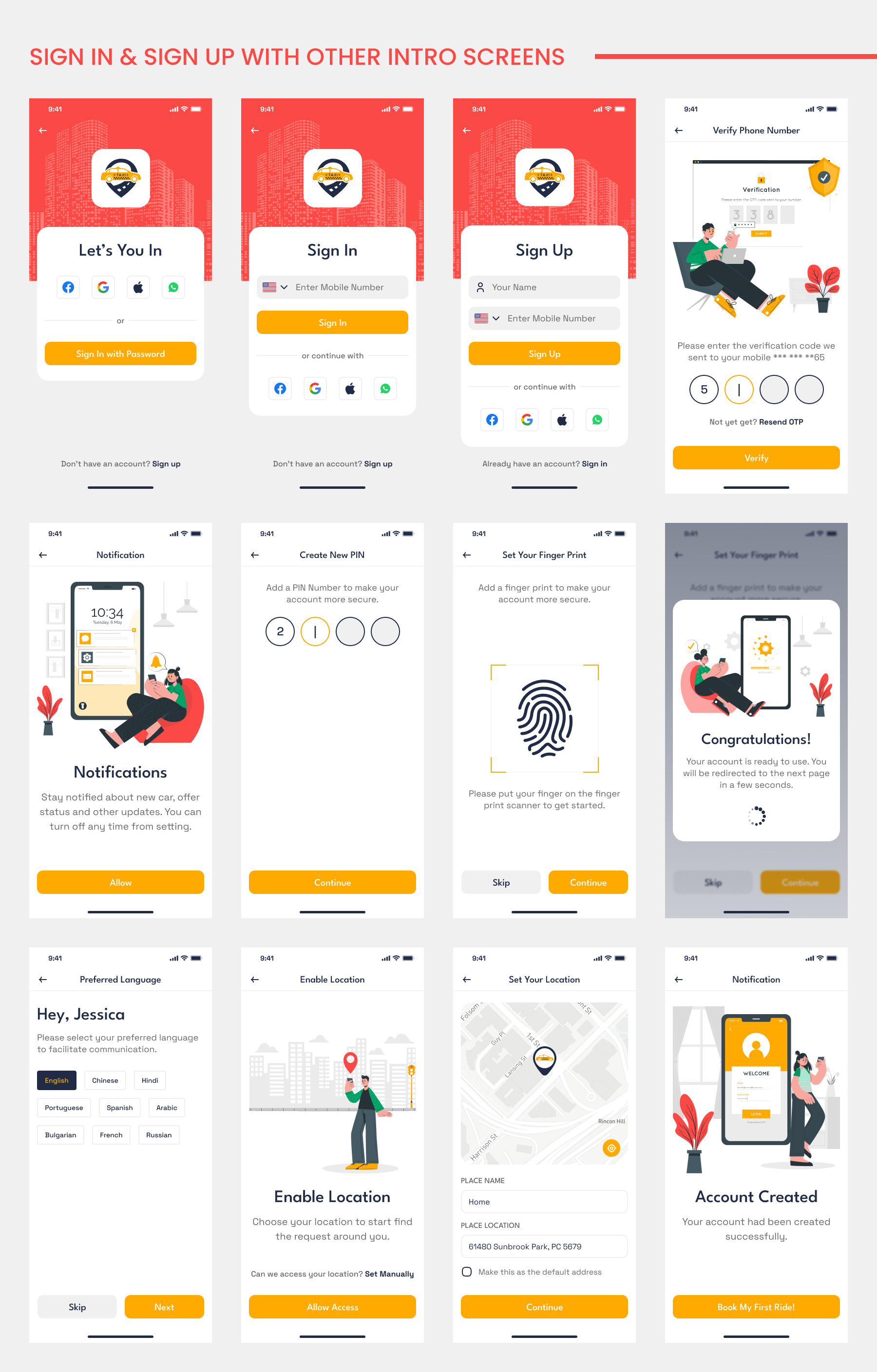Ridley App UI Design app appdesign appui branding design graphic design illustration landing page rideapp socialapp typography ui uiux ux website