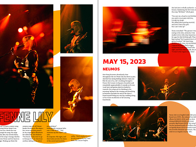 Fenne Lily, live at Neumos, Seattle design journalism music photography print print design writing