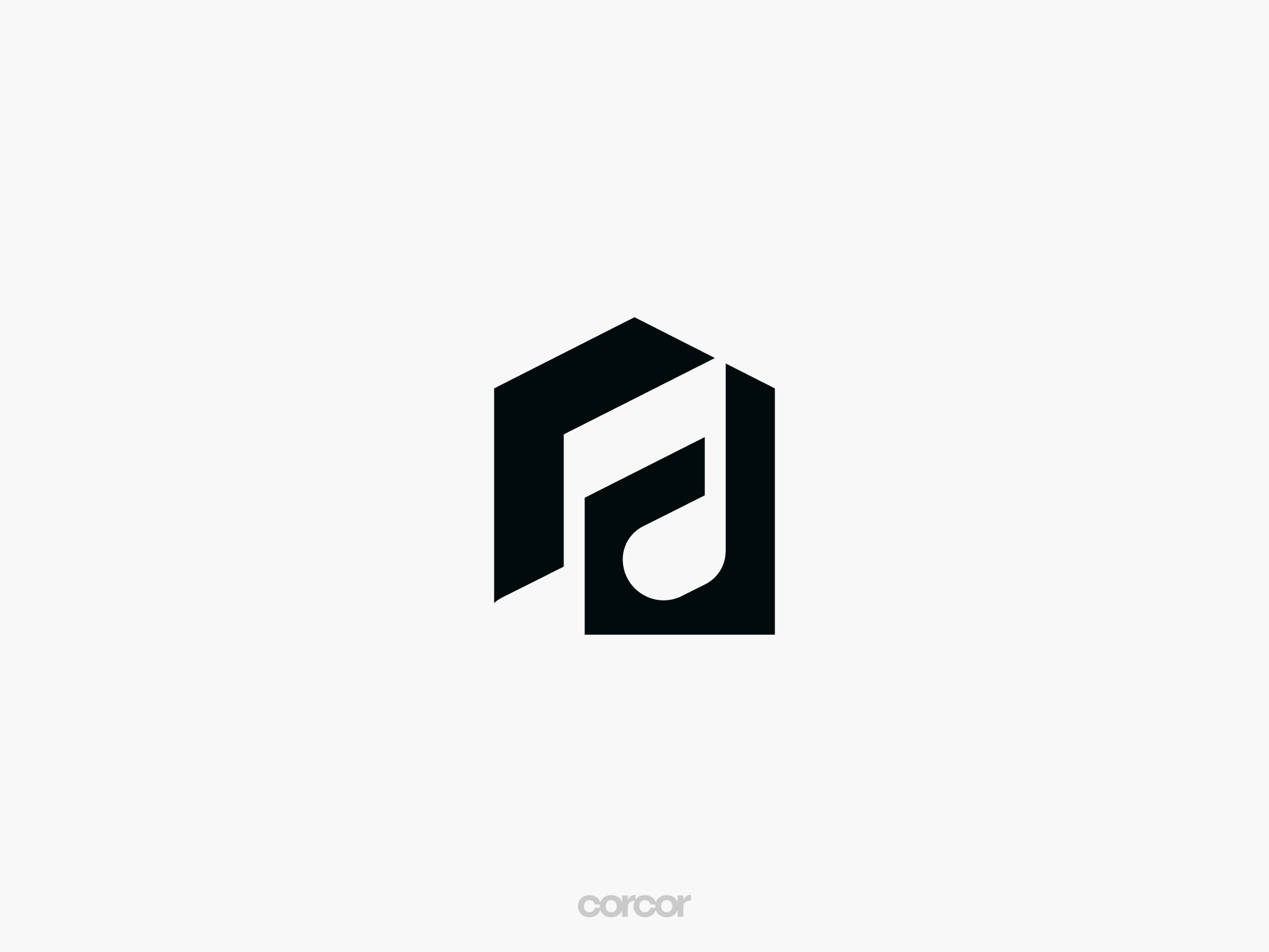 Logo for artist's house art art space artist brand branding creative creative house creative hub home house hub logo minimal music song songwriter sound space