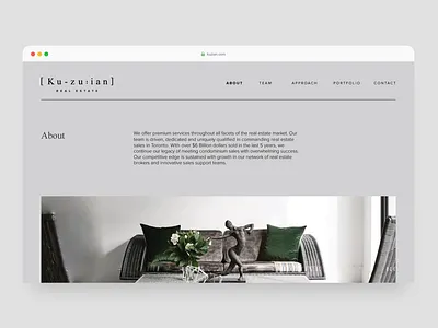 Website Design - Kuzian branding digital digital design graphic design web web design website