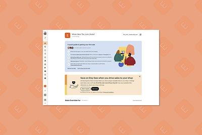 Etsy Shop Manager Redesign design redesign ui ux webdesign