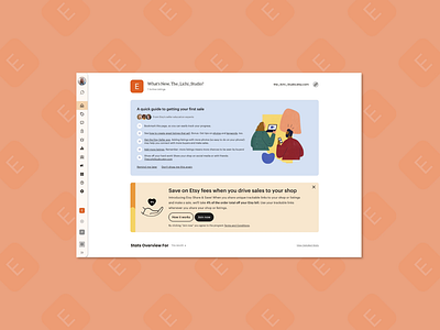 Etsy Shop Manager Redesign design redesign ui ux webdesign