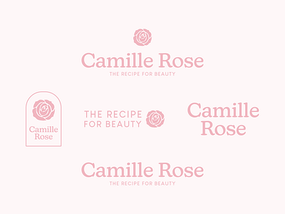 Camille Rose branding design graphic design illustration logo typography