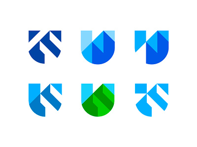 U + Mountain Color Exploration hill icon letter logo mark mountain nature peak symbol u