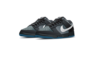 Pair of NIKE Dunk Low - Vector Illustration 2d adobe dunk low illustration illustrator nike sneaker vector