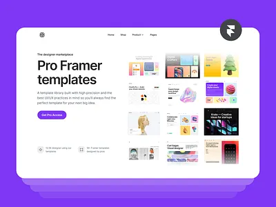 Kliq - Framer Marketplace Template figma framer marketplace no code template ui ui kit ux web web design