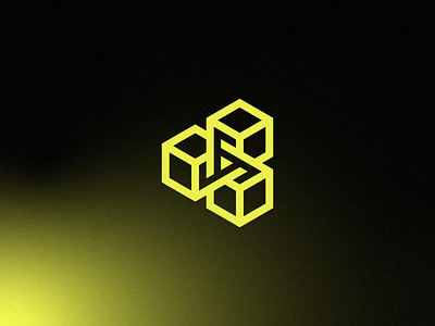 BlockForge (Unused) 3 cubes block logo blockchain logo crypto logo cube logo geometric logo logo nft nft logo