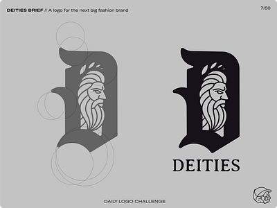 Daily Logo Challenge | DEITIES branding dailylogo dailylogochallenge design dlc logo vector