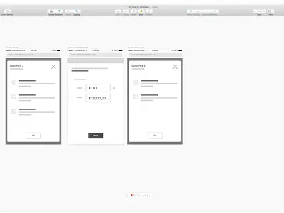 Wireframe | Uppie.be concept design sketching ui ux flow wireframe