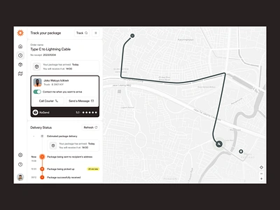 TrackEase - Shipment Tracking clean courier dashboard dashboard logistics delivery design home delivery logistic logistics minimal minimalist product design shipment shipping track package tracker tracking ui web app