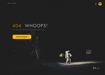 404 error ui page graphic design ui