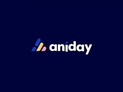 Logo Animation for Aniday 2d alexgoo animated logo branding logo animation logotype