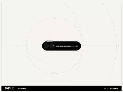 Synchronous android animated brutalist component design system editor ios minimalism mobile motion design music scalable sound spectrum synth ui ux web webapp widgets