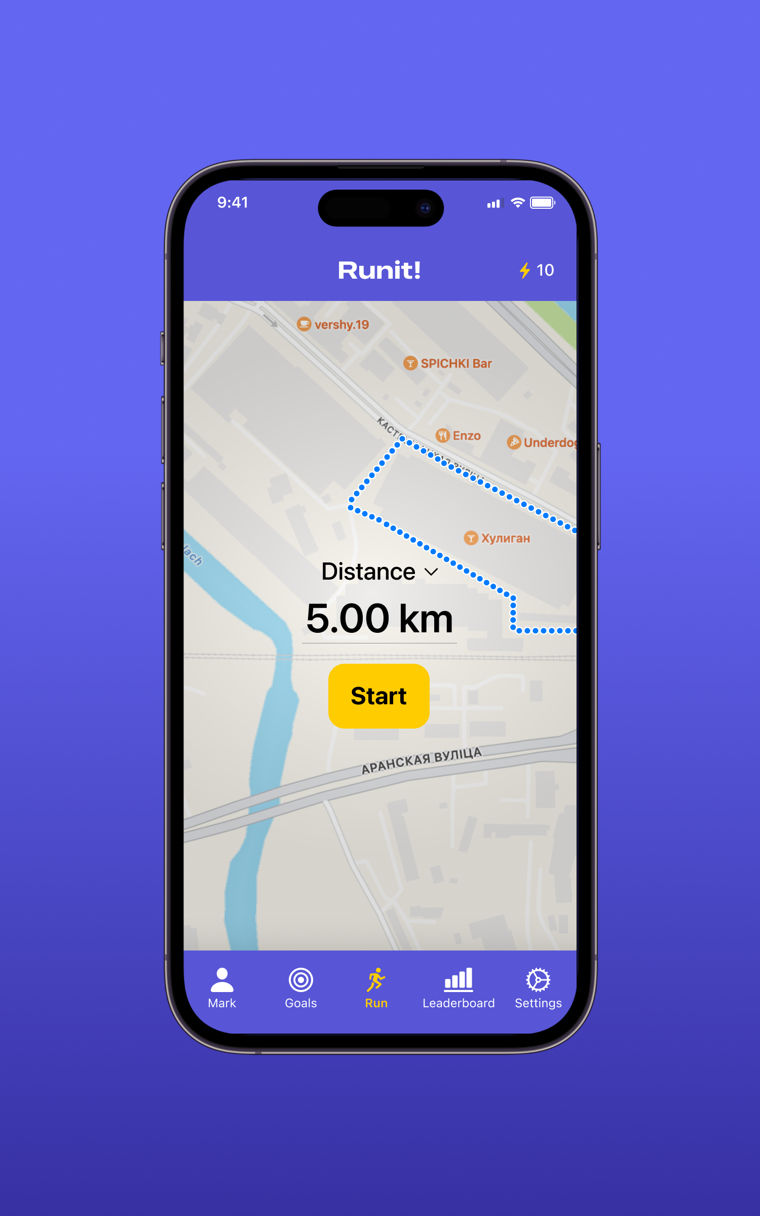 Daily UI Challenge #3 branding design figma ios landing page mobile running ui