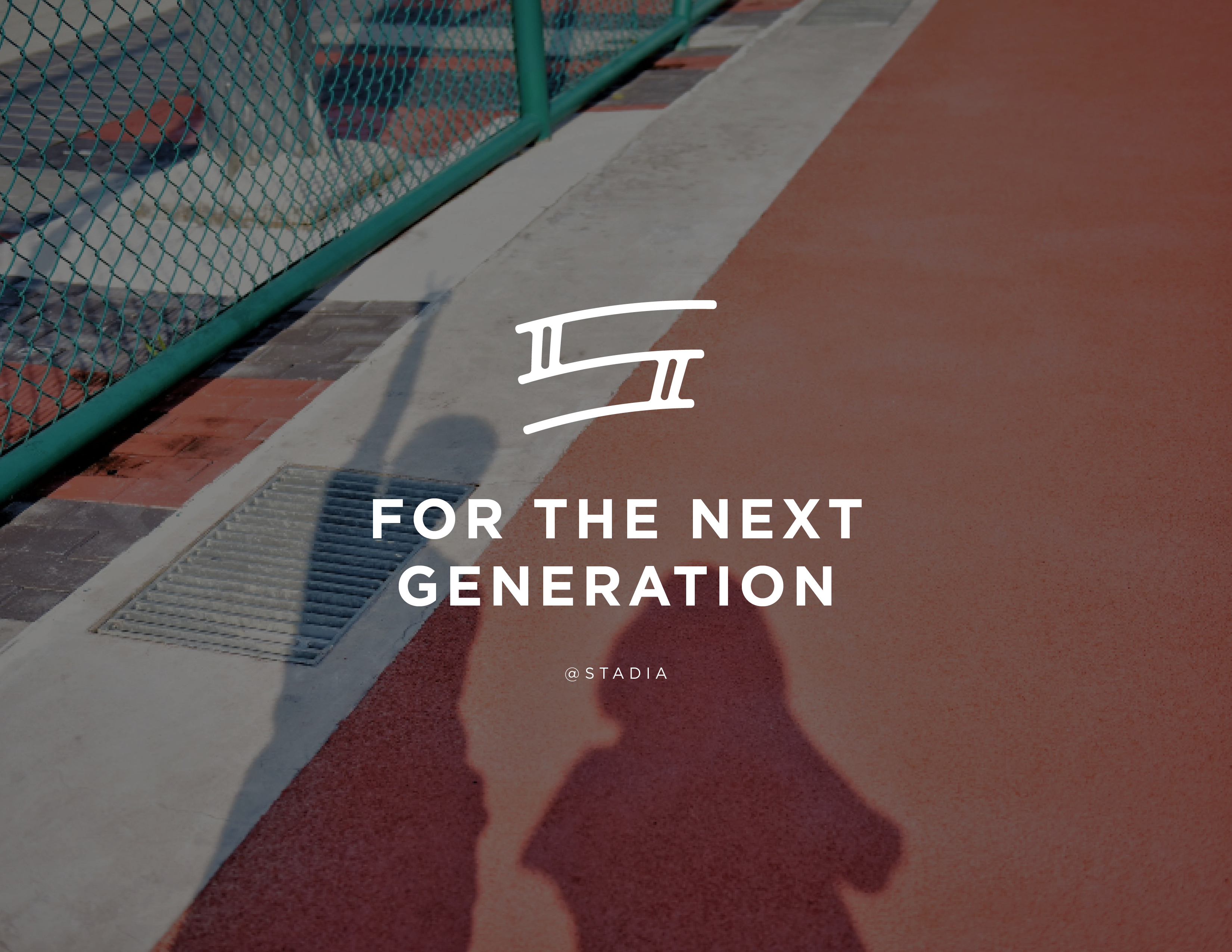 Logo Concept: Run the Race branding interation logo losing logo ministry logo run the race running track track logo visual identity